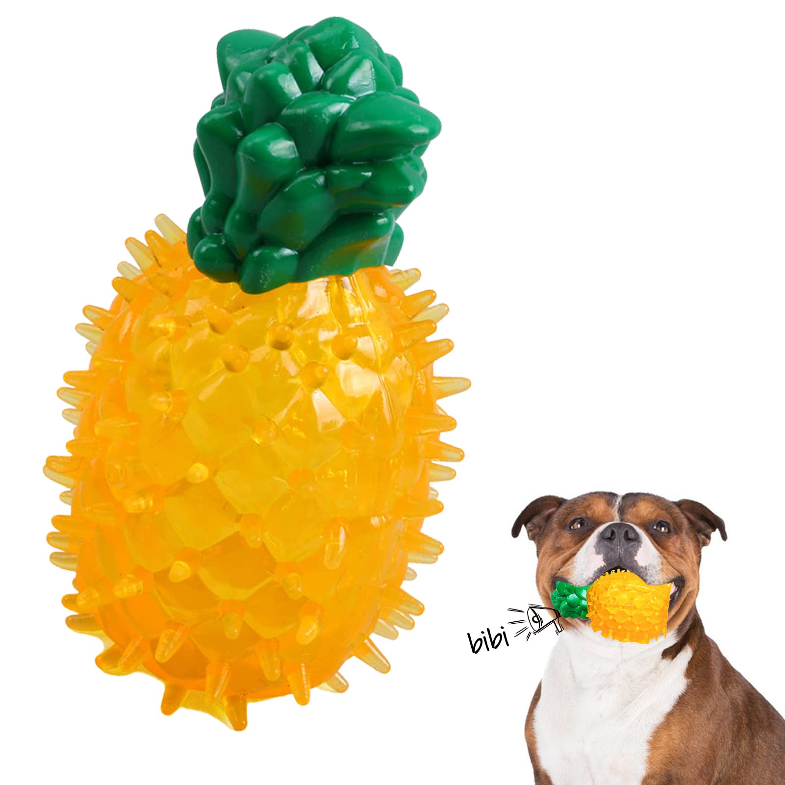 Fruit-Shaped Cooling Chew Toy for Dogs - Summer Teething Ring & Training Supplies - Perfect for Puppy Teething Relief and Hot Weather Play