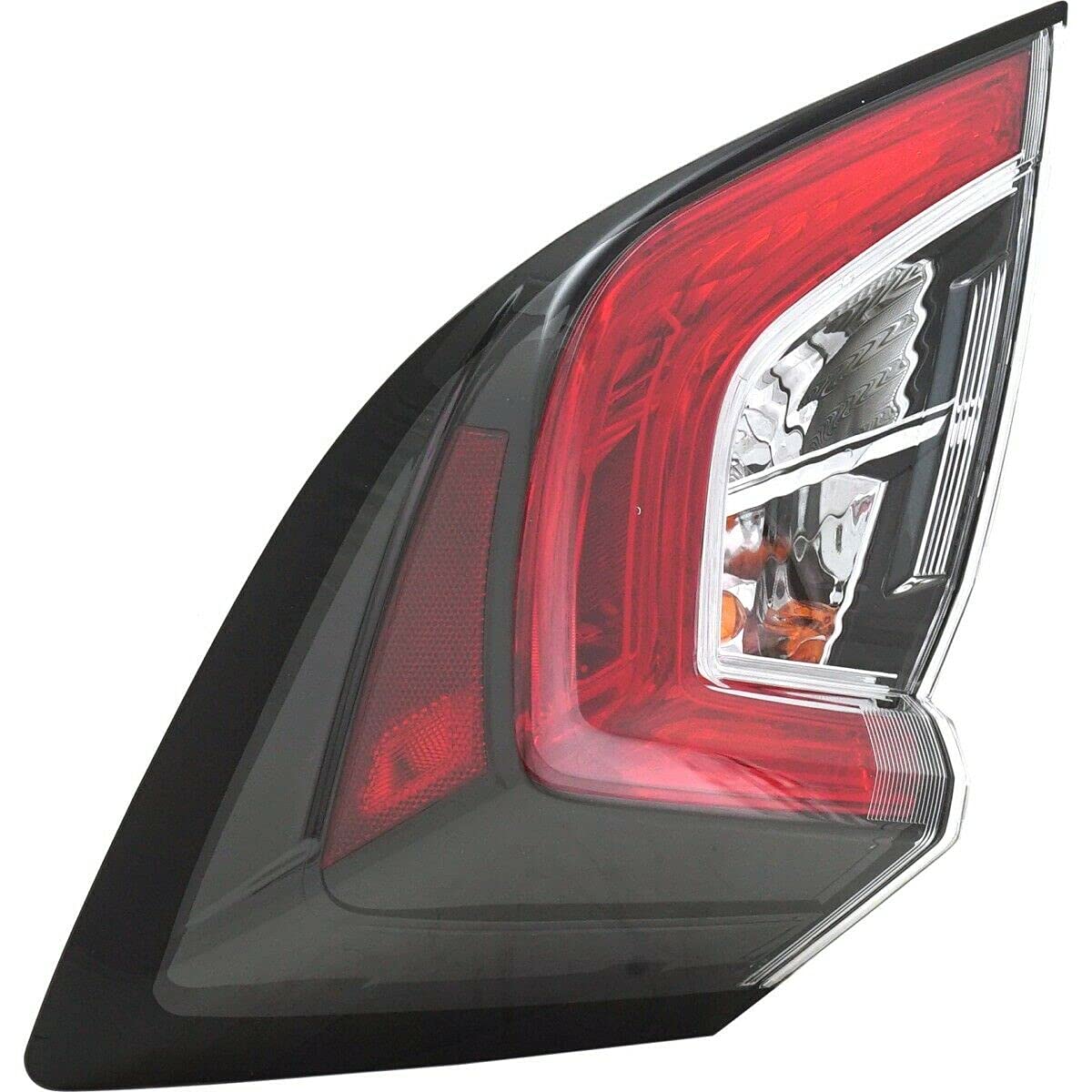 Honda Civic Replacement Tail Light Lamp - Right Passenger Side Exterior, Durable & Easy Installation for 2006-2015 Models | Perfect for Night Driving, Car Maintenance & Auto Body Repair