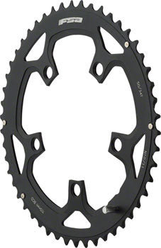 50T 110 BCD Aluminum Road Bike Chainring - Full Speed Ahead Pro N11 Black | High-Performance Bicycle Crankset for Road Cycling & Racing