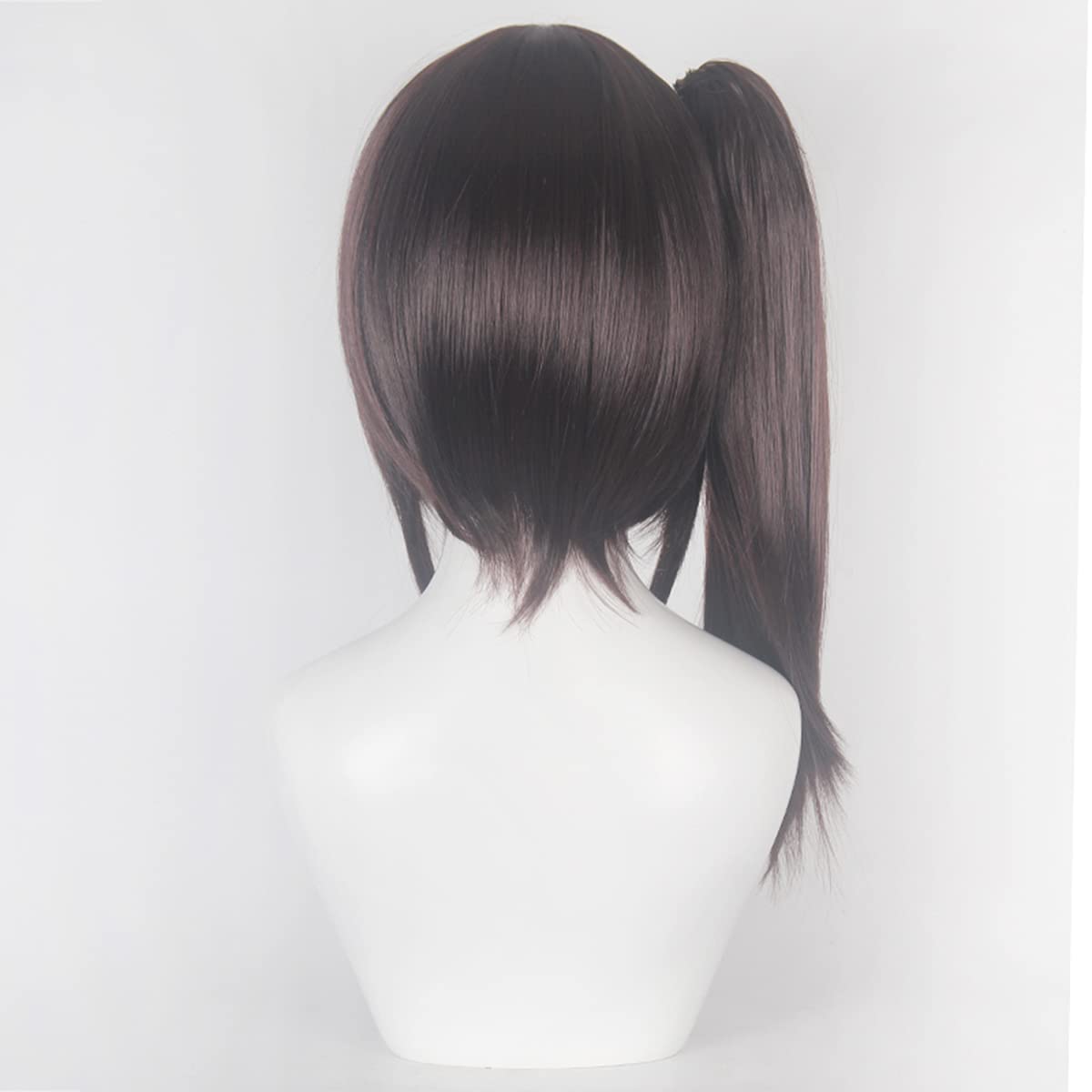 Tsuyuri Kanao Cosplay Wig with Butterfly Hair Clips - Authentic Demon Slayer Kimetsu no Yaiba Anime Costume Wig (Black) for Halloween, Conventions & Themed Parties | Perfect for Cosplay Enthusiasts & Anime Fans