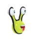Tuffy Alien Ball Green 2-Eye Dog Toy - Durable Chew-Proof Fetch Toy for Aggressive Chewers - Perfect for Outdoor Play, Training & Interactive Fun with Pets