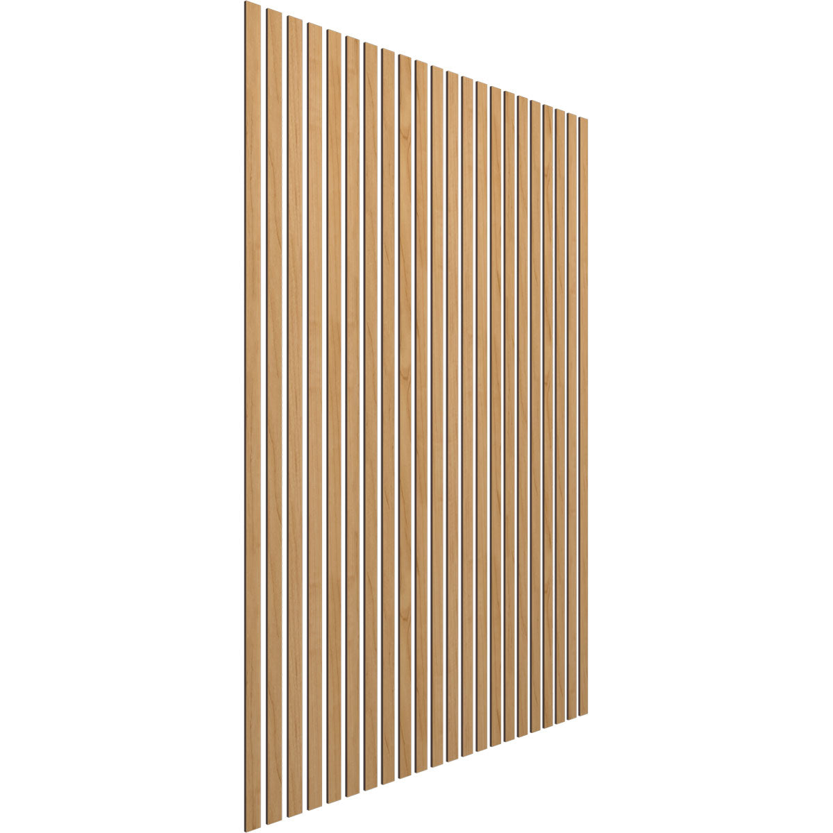Adjustable Wood Slat Wall Kit - Modern DIY Room Divider & Decorative Panel for Home & Office - Perfect for Living Room, Bedroom, or Workspace Partitions