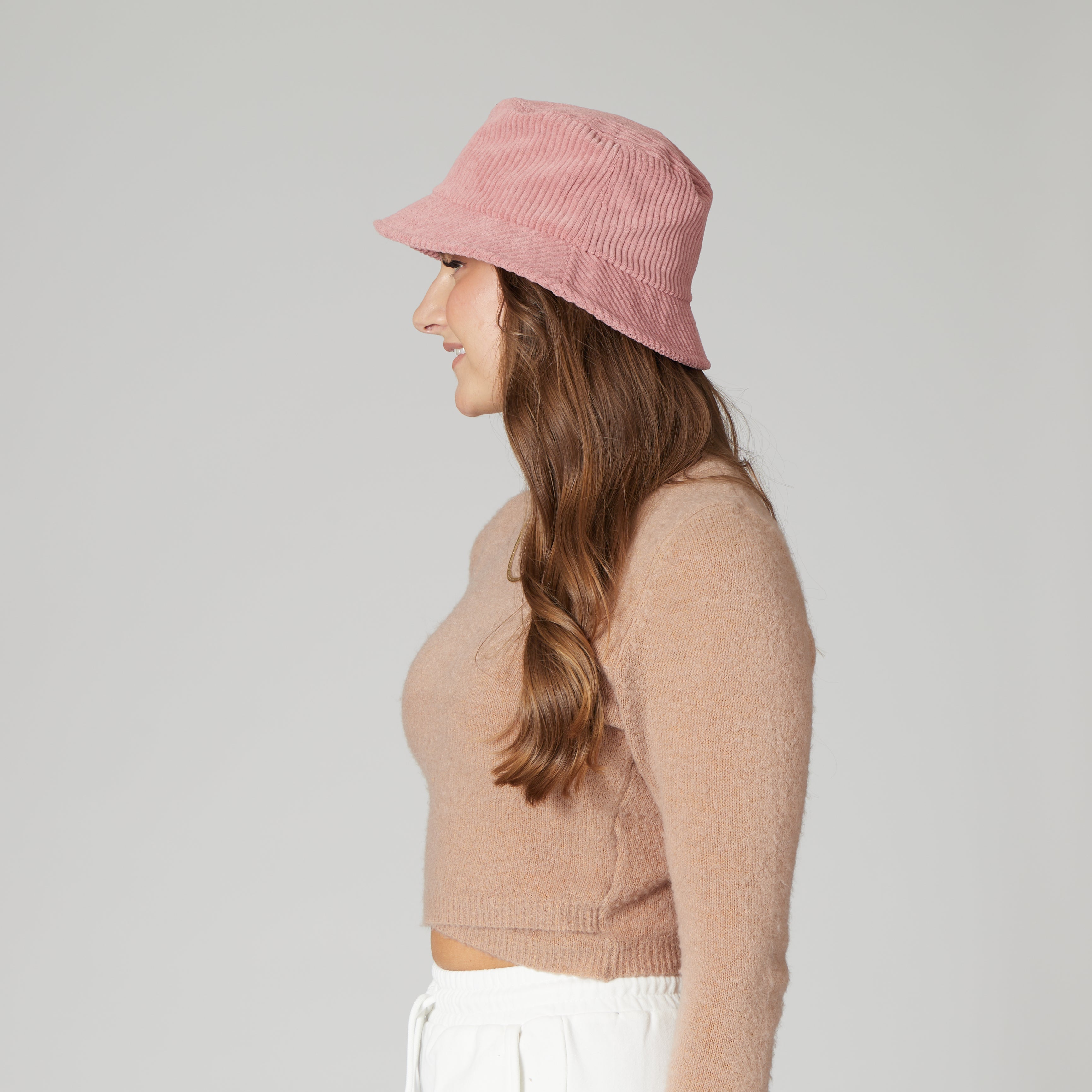 Pepin Bucket Wide Wale Corduroy Ball Cap CTH3754 - Stylish & Comfortable Unisex Hat for Outdoor Activities, Casual Wear & Fashion Accessories