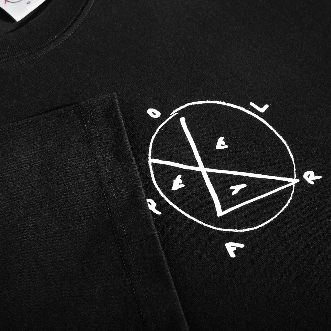 Polar Head Tee - Black Men's Graphic T-Shirt | Soft Cotton Short Sleeve Shirt for Casual Wear, Street Style & Everyday Outfits