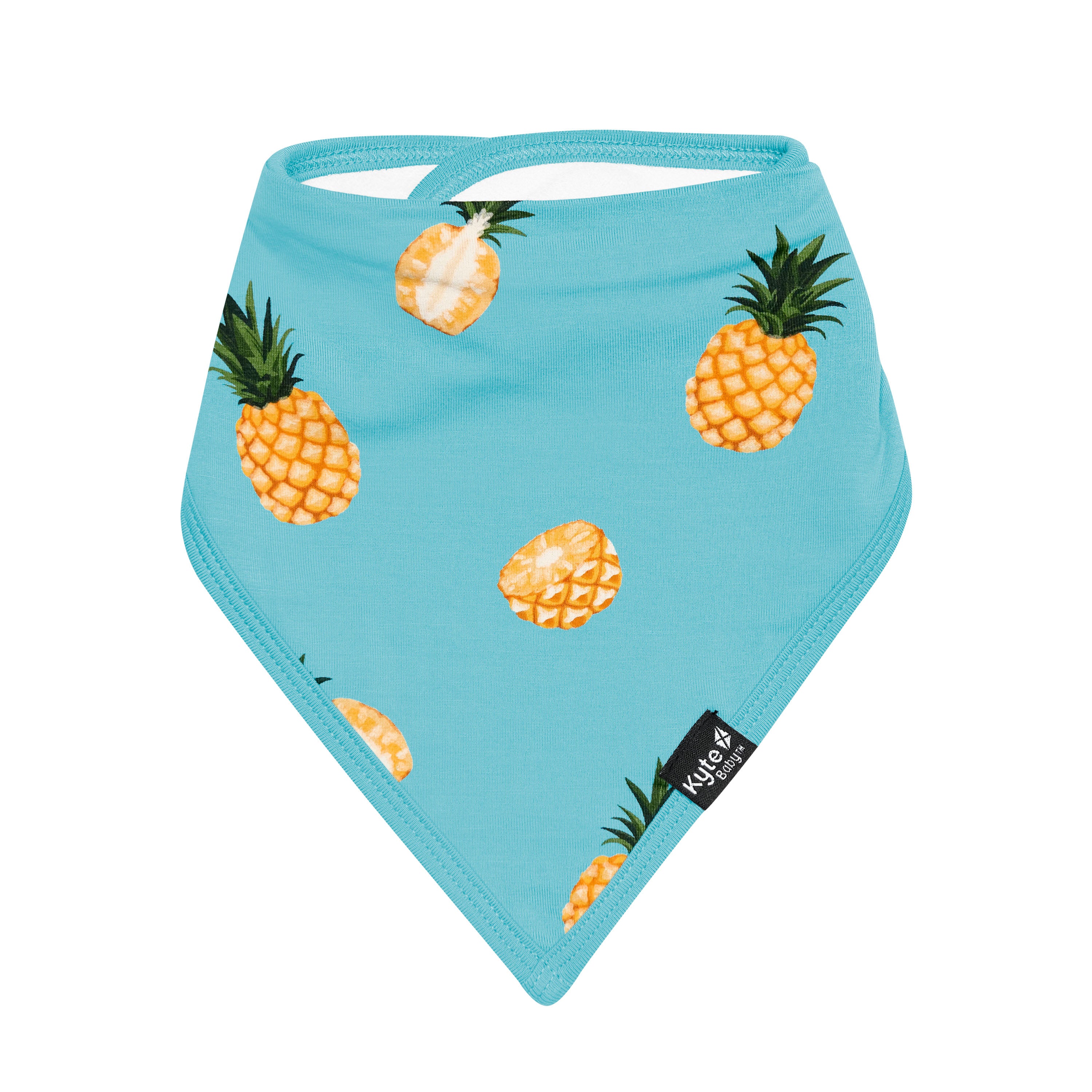 Pineapple Baby Bib - Soft, Absorbent & Adorable Feeding Bib for Infants & Toddlers - Perfect for Mealtime, Snacks & Messy Play