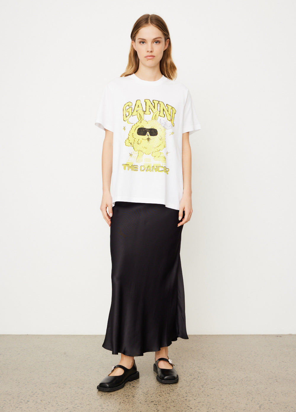 Basic Jersey Dance Bunny T-Shirt - Comfortable Cotton Tee for Women & Girls - Perfect for Dance, Casual Wear & Everyday Outfits