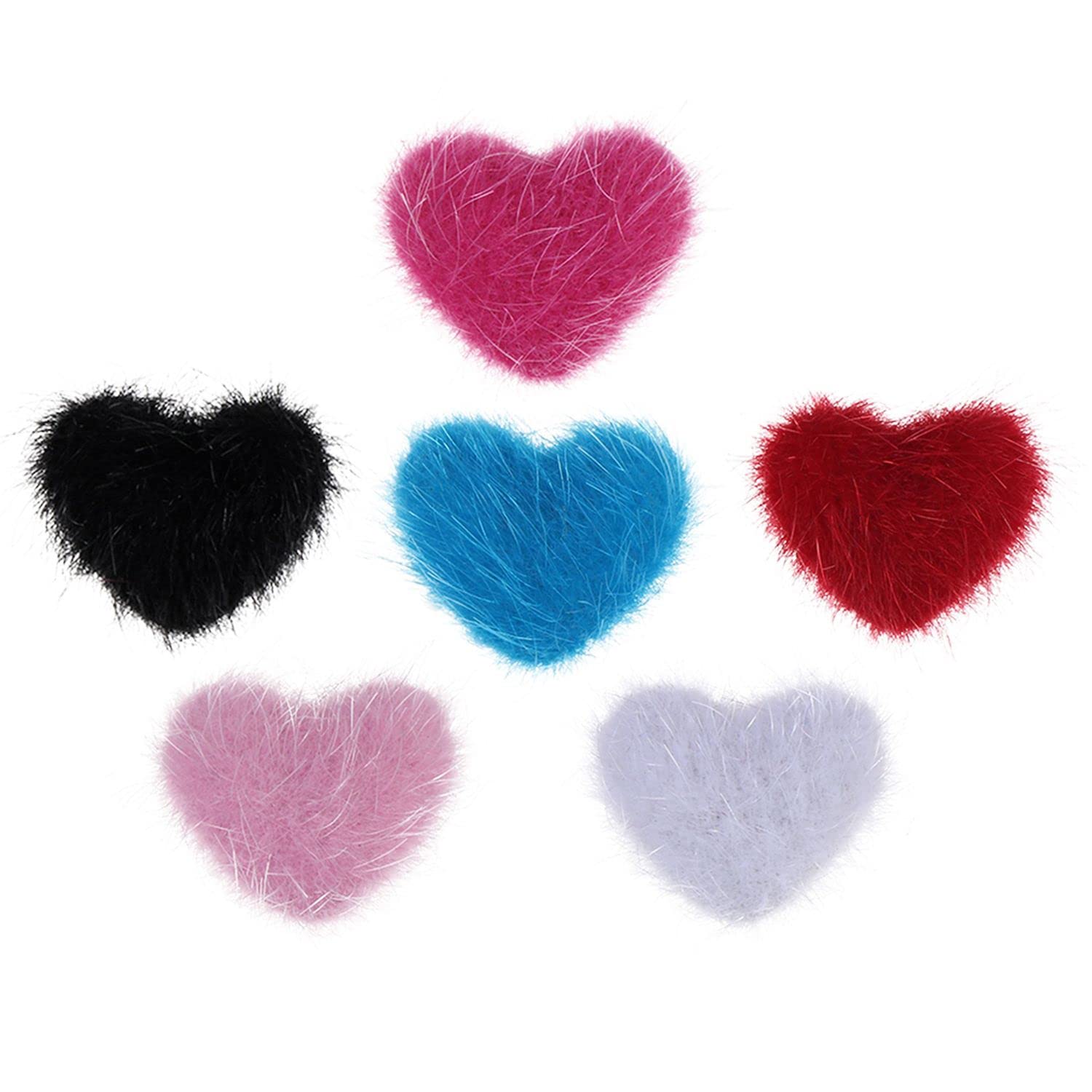 12 Colors Mixed Fluffy Round Poms Nail Art Decorations - Magnetic Nail Pom Poms & Plush Balls for 3D Nail Charms DIY - Perfect for Nail Salon, Home Manicure, and Party Nail Art Designs
