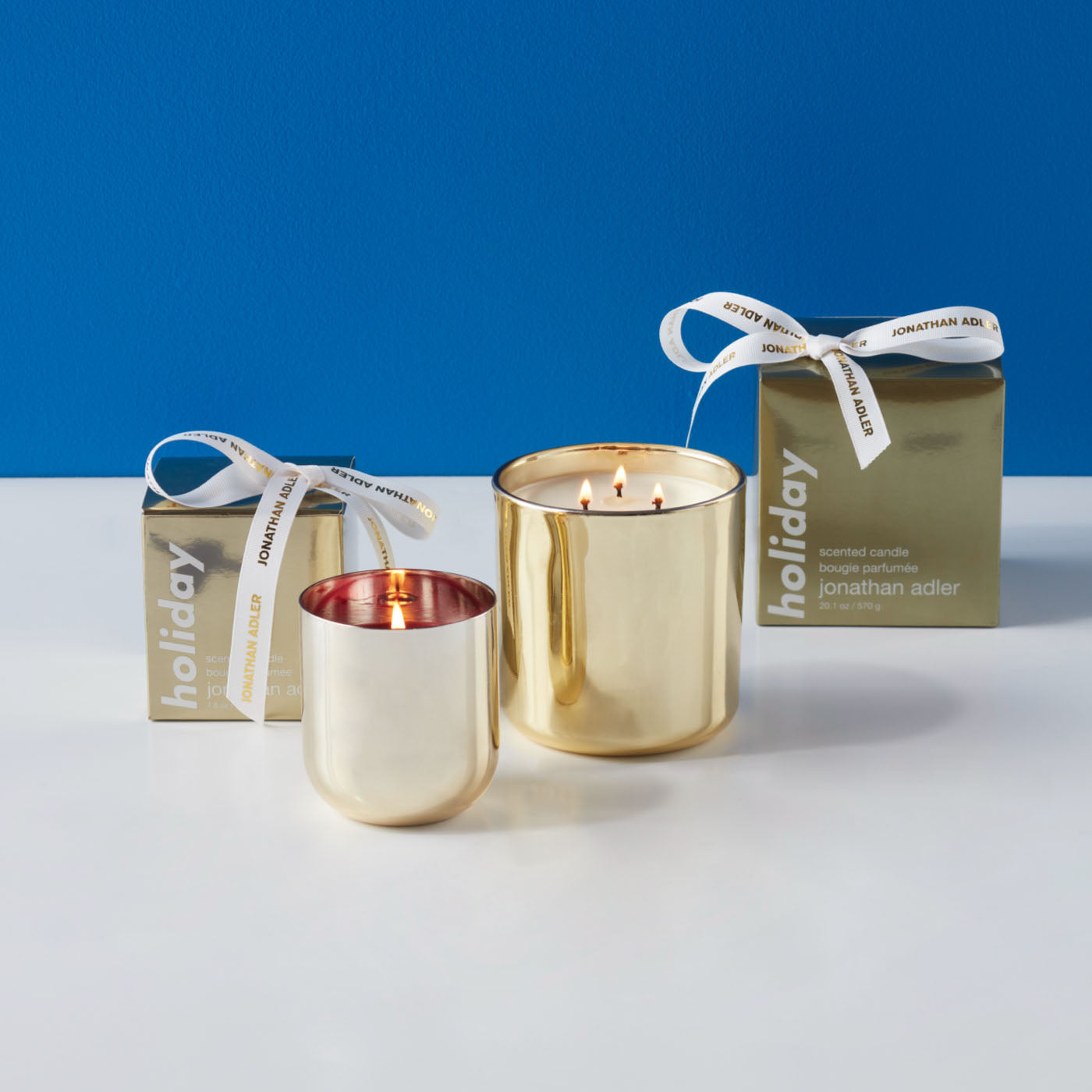 Premium Pop Three-Wick Holiday Candle - Long-Lasting Scented Candle for Christmas, Thanksgiving & Home Decor - Perfect for Gifts, Parties & Cozy Evenings