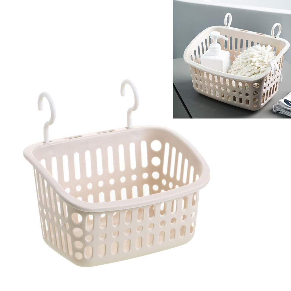 TOPBATHY Storage Container & Sundries Organizer - Hanging Home Storage Basket for Bathroom, Kitchen & Household Organization | Perfect for Organizing Toiletries, Cosmetics & Cleaning Supplies