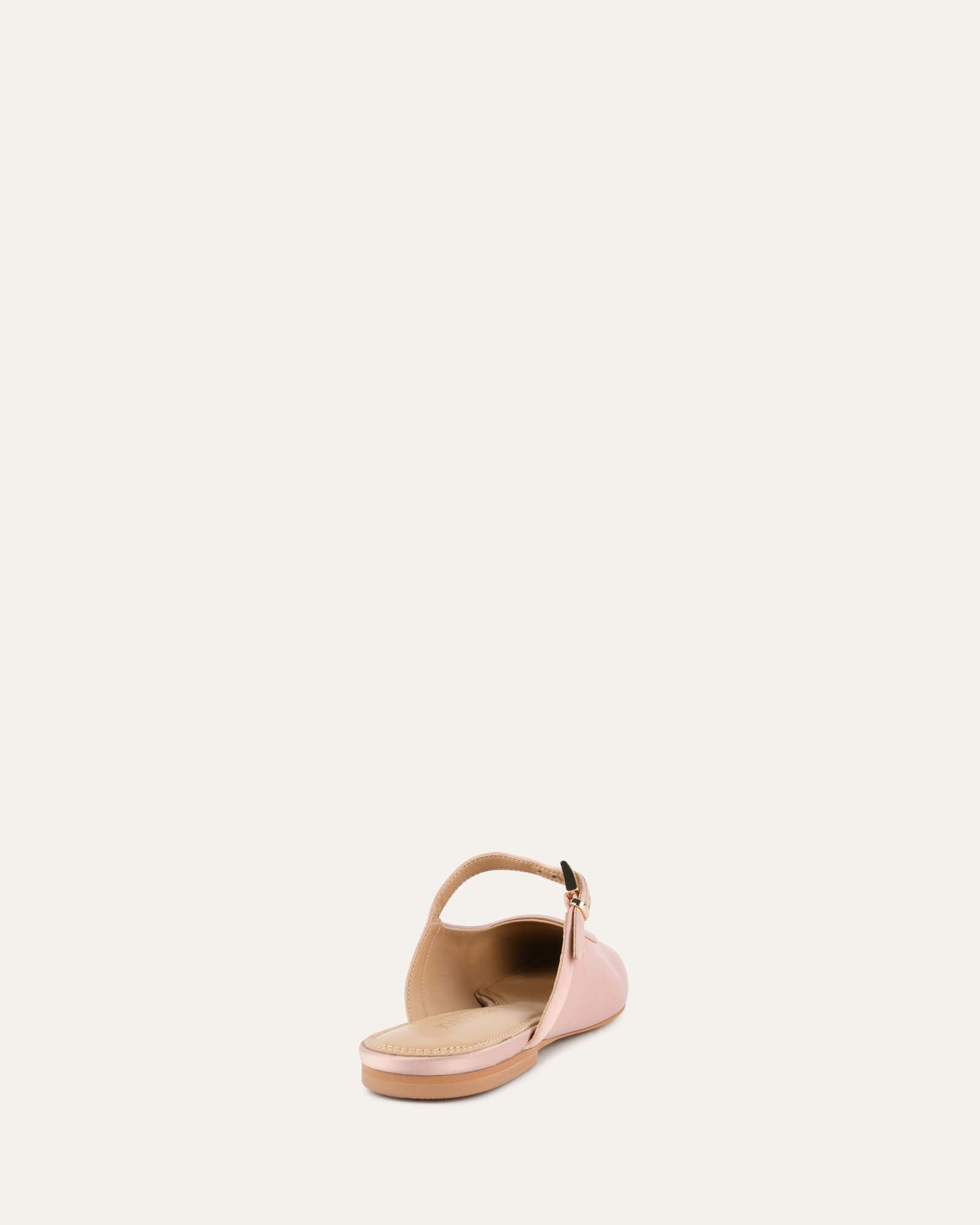 SAMMY DRESS Women's Blush Satin Ballet Flats - Comfortable & Elegant for Work, Wedding & Party Occasions