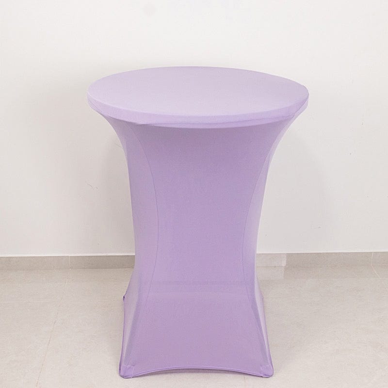 Stretchable Spandex Cocktail Table Cover - Waterproof & Wrinkle-Resistant - Perfect for Parties, Weddings, and Events