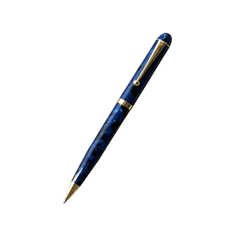 Premium Japanese Handmade Ballpoint Pen - Ultramarine Blue Ink - Perfect for Office, School & Gift Giving