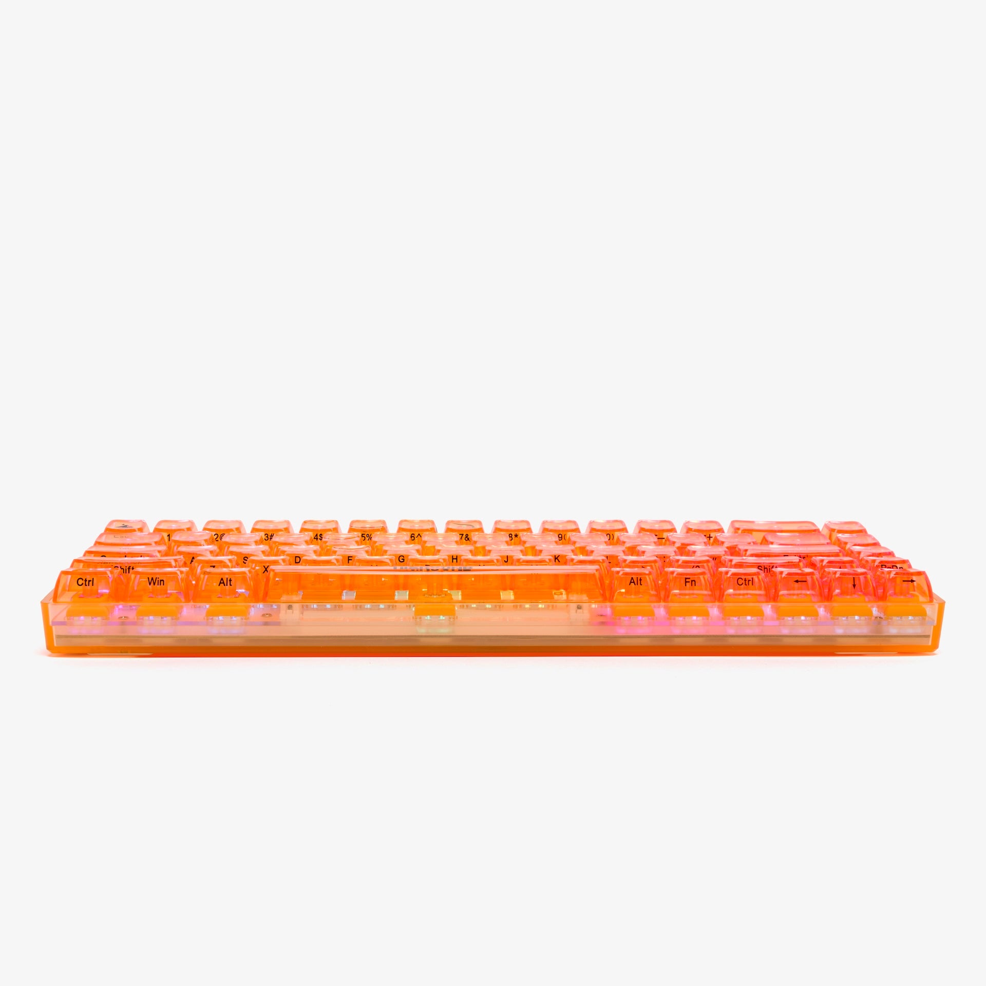 Clear Topaz Basecamp 65 Mechanical Keyboard with Venus Switches - Compact 65% Layout for Gaming & Typing | Perfect for Office Work, Programming & Esports
