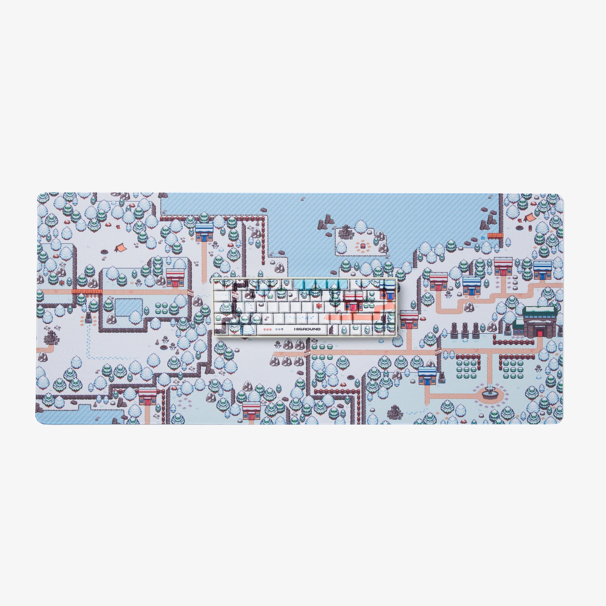 Higround 2 XL Gaming Mouse Pad - Snowdream Design - Large Extended Mouse Mat for PC, Mac & Laptop - Perfect for FPS, MOBA & Office Work