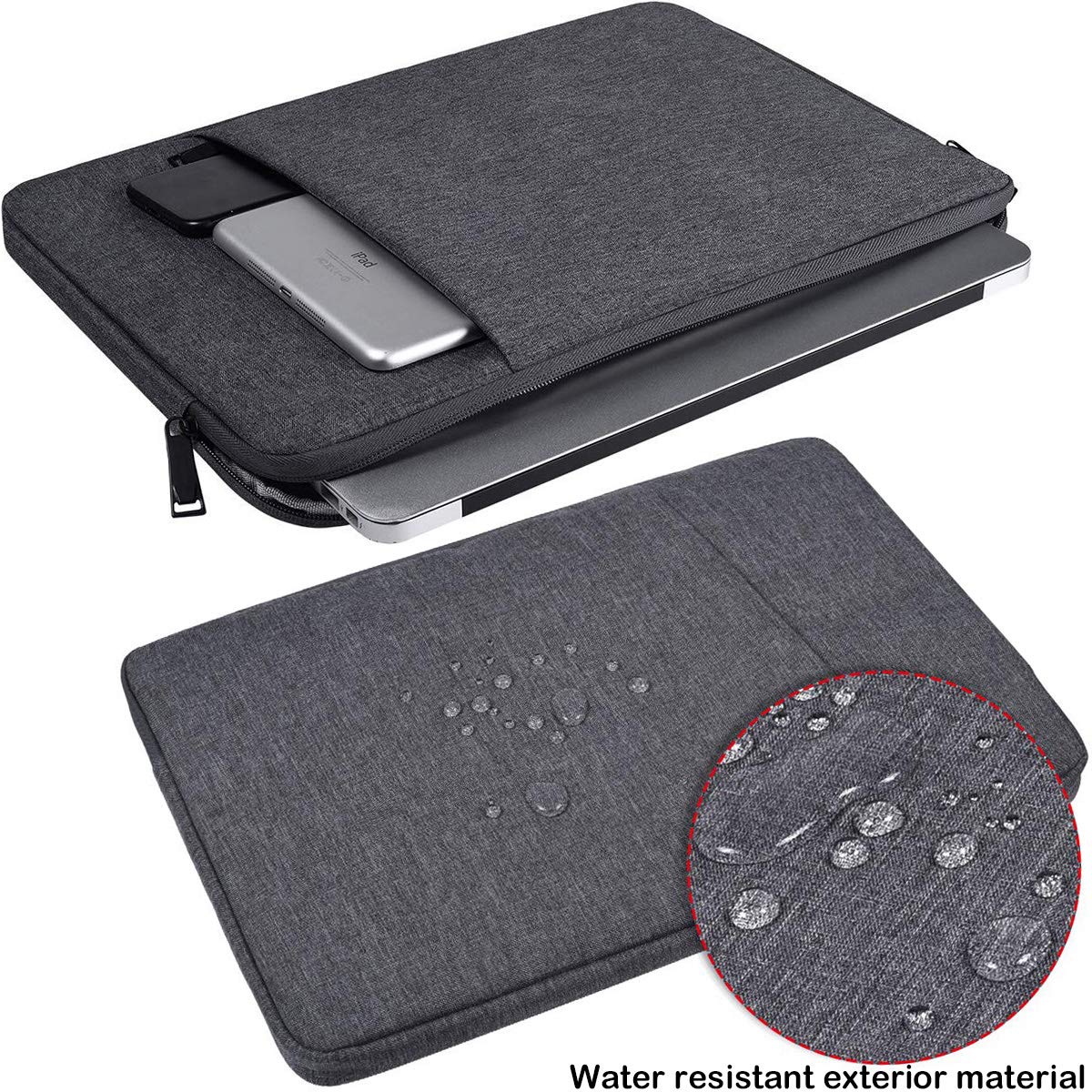 17.3 Inch Laptop Bag for ASUS VivoBook Pro 17/ASUS TUF/ASUS ROG, Lenovo L340, Dell Inspiron 17, Acer Predator, MSI GS75/GF75 - Waterproof Laptop Sleeve Case with Padded Protection for Work, School & Travel