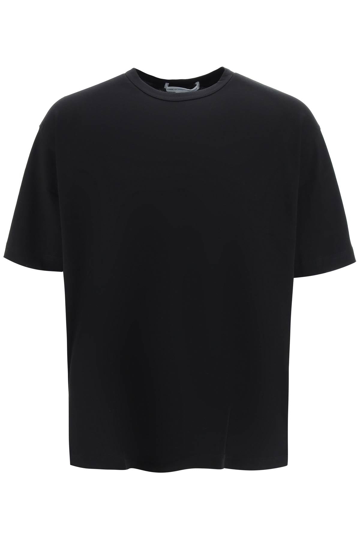 Comme des Garcons Oversized T-Shirt with Micro Logo - Stylish Streetwear for Men & Women - Perfect for Casual Outfits, Layering, and Everyday Wear