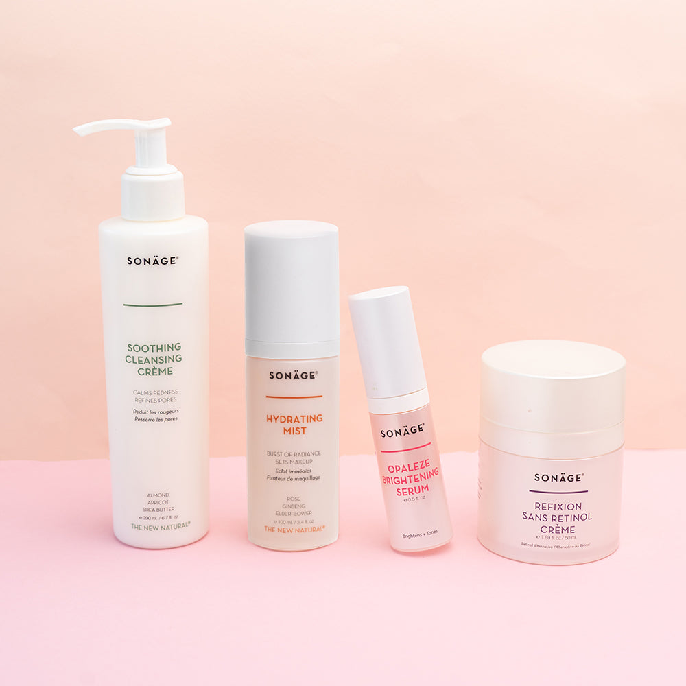Radiance Skin Care Kit - Anti-Aging Facial Set with Vitamin C Serum, Hyaluronic Acid Moisturizer & Eye Cream for Glowing Skin | Perfect for Daily Skincare Routine & Gift Sets
