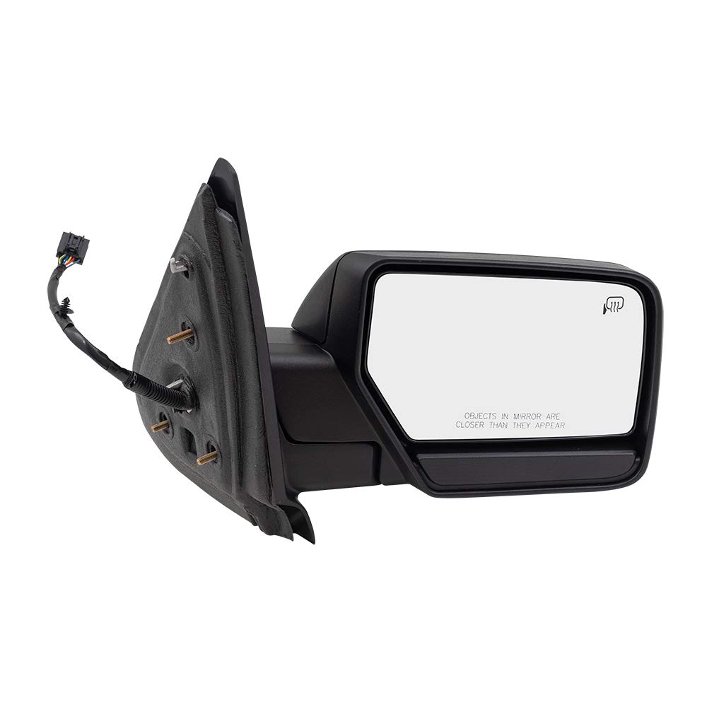 Heated Power Side Mirror with Puddle Lamp - Replacement for 2007-2010 Ford Expedition - Perfect for Night Driving & Winter Weather