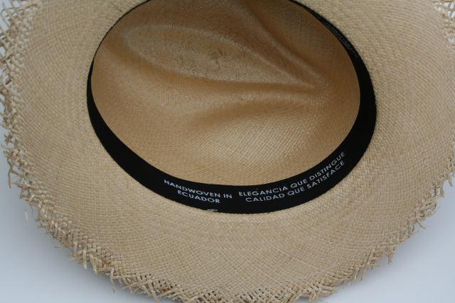 Premium Panama Hat for Men & Women - Breathable Straw Fedora with Classic Frayed Brim - Perfect for Beach, Summer Outfits & Outdoor Adventures