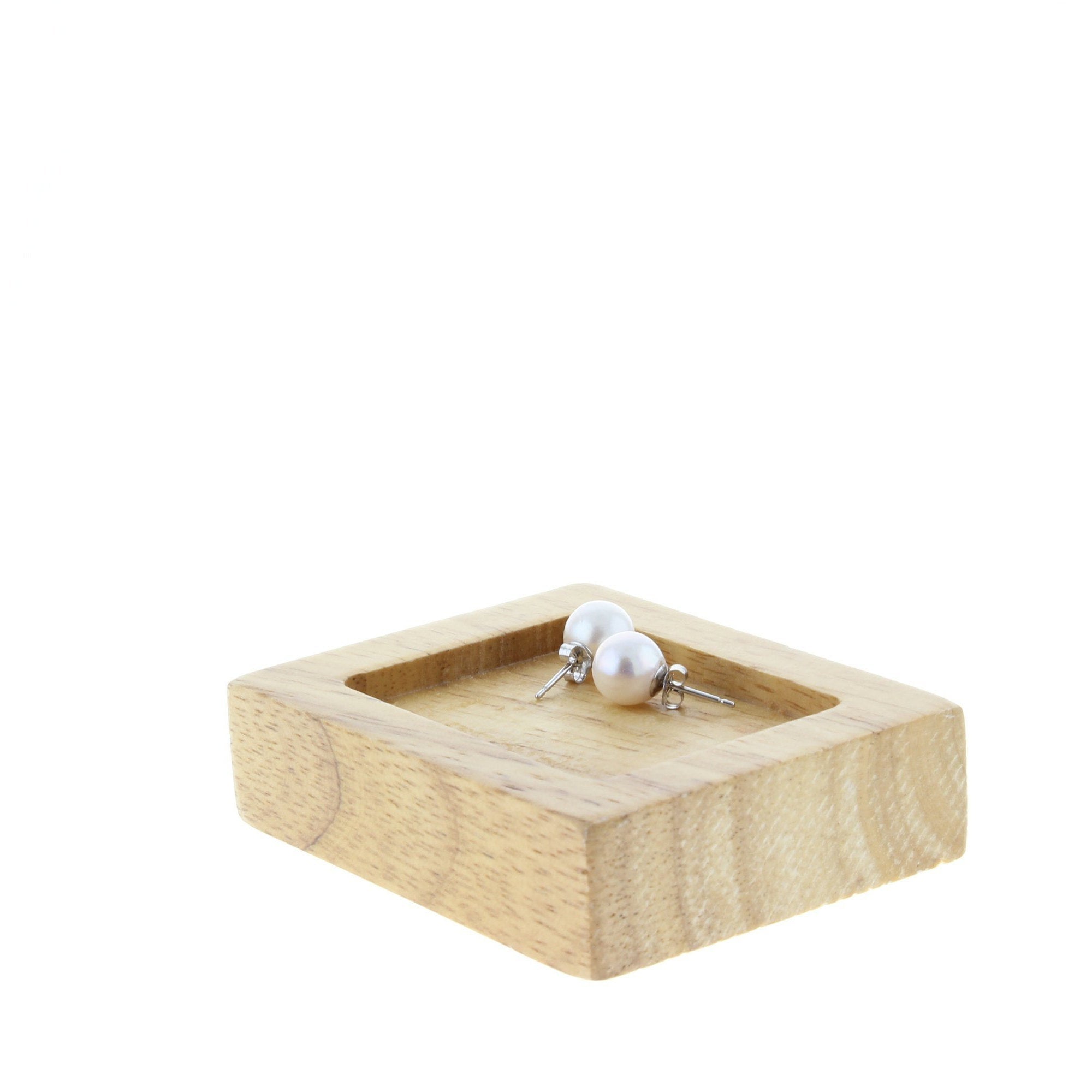 8MM & 8.5MM Cultured Pearl Stud Earrings in 14K White Gold - Elegant Jewelry for Weddings, Parties & Special Occasions