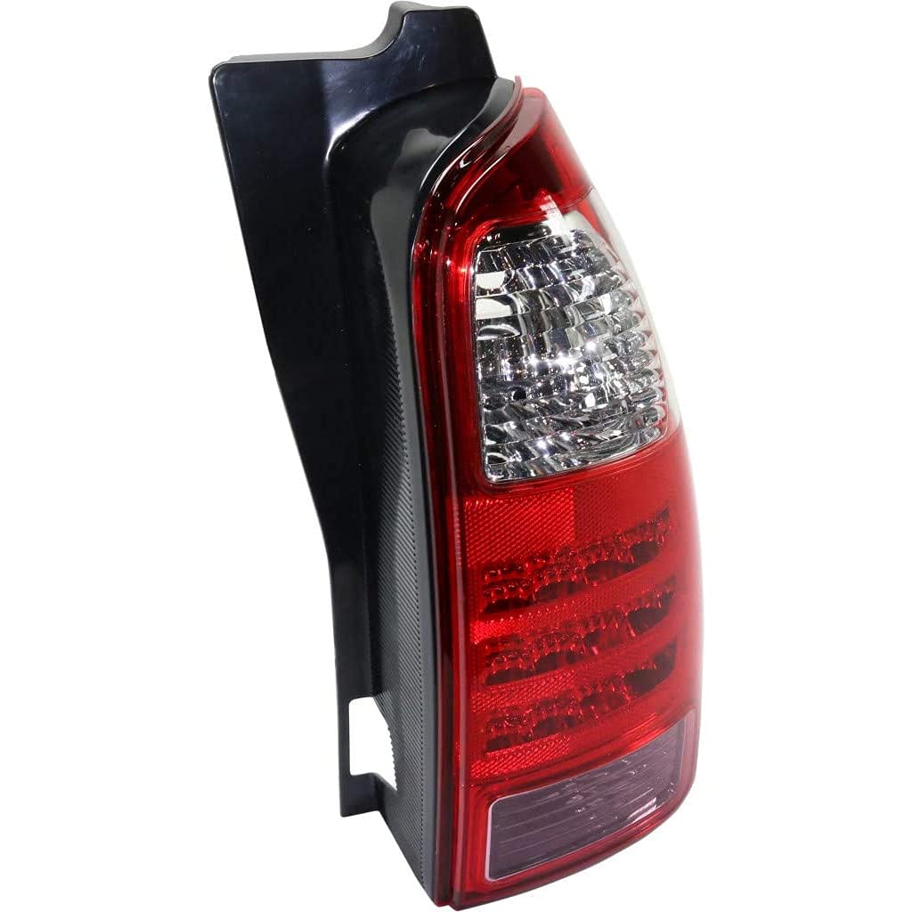 2006-2009 Toyota 4Runner Rear Tail Lights Pair - Left & Right Side Assembly (Part# TO2800172 TO2801172 | 81561-35280 81551-35320) - Perfect for Replacement & Nighttime Safety Enhancement