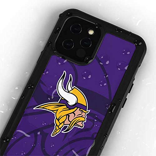 Waterproof iPhone 12 Pro Max Case with Minnesota Vikings NFL Team Design | Shockproof & Scratch-Resistant Phone Cover | Perfect for Game Days, Outdoor Activities & Daily Protection