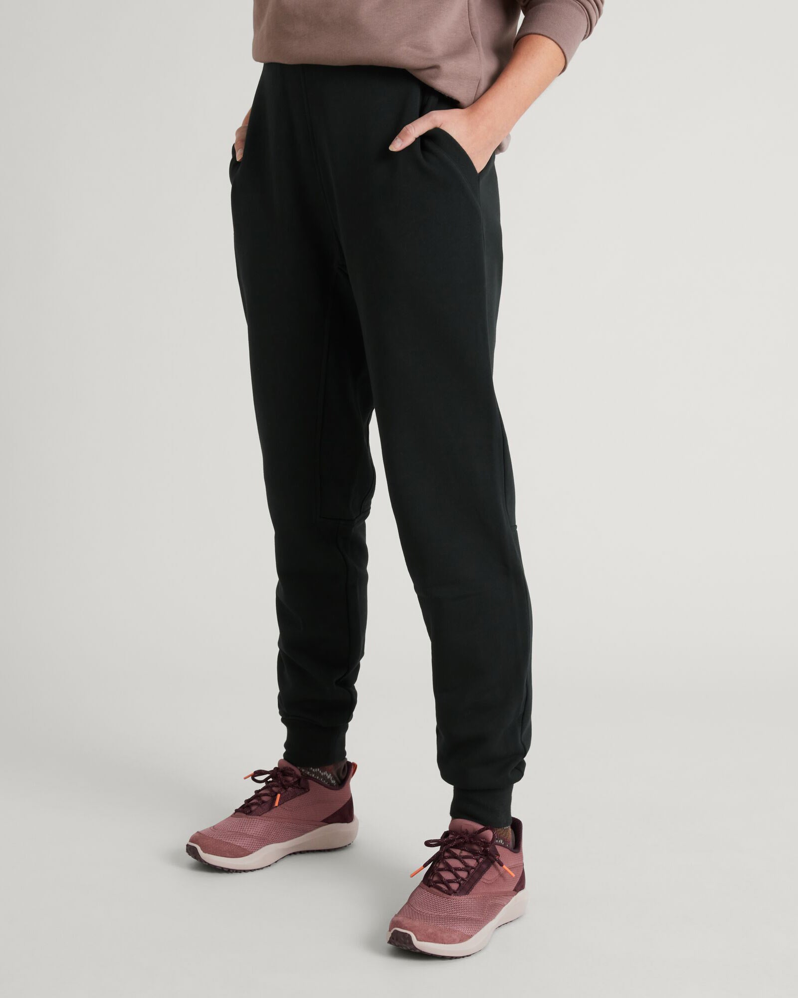 ANY Time Sweats LT Unisex Joggers - Comfortable Casual Pants for Men & Women, Black - Perfect for Running, Yoga, Lounging & Everyday Wear