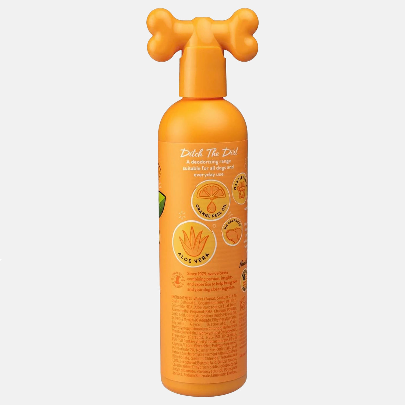Pet Head Ditch The Dirt Shampoo for Dogs & Cats - 300ml Natural Cleansing Formula | Gentle Moisturizing Pet Shampoo for Bath Time & Grooming