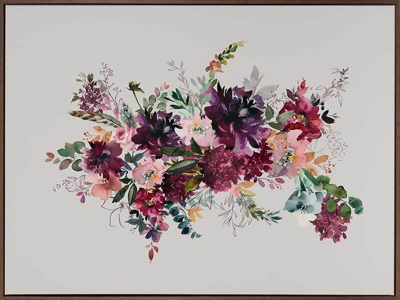 Decoupage Canvas Art Print - Handmade Wall Decor for Home, Office & Gifts | Perfect for Living Room, Bedroom & Wedding Decor