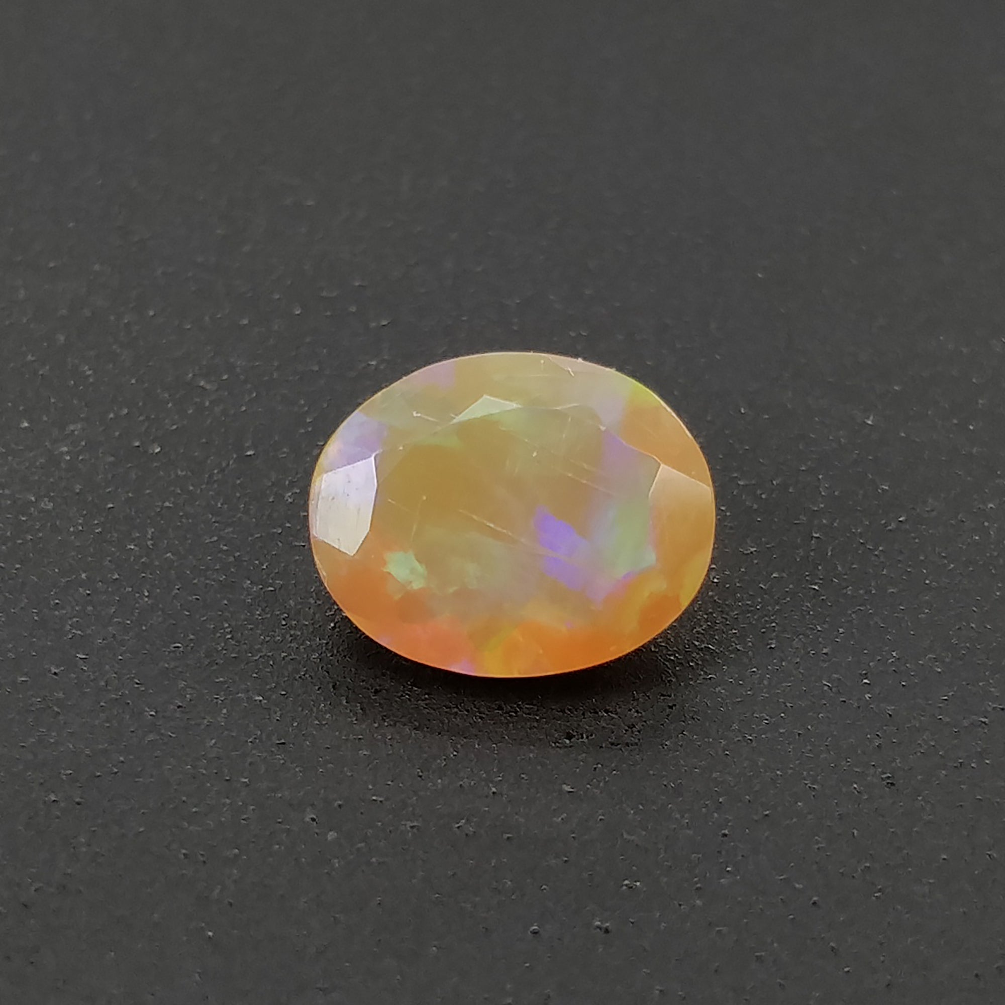 Natural Ethiopian Opal Gemstone - 0.70cts Untreated Oval Opal (9x7mm) | Handcrafted Jewelry Making, Engagement Rings & Unique Gift Ideas