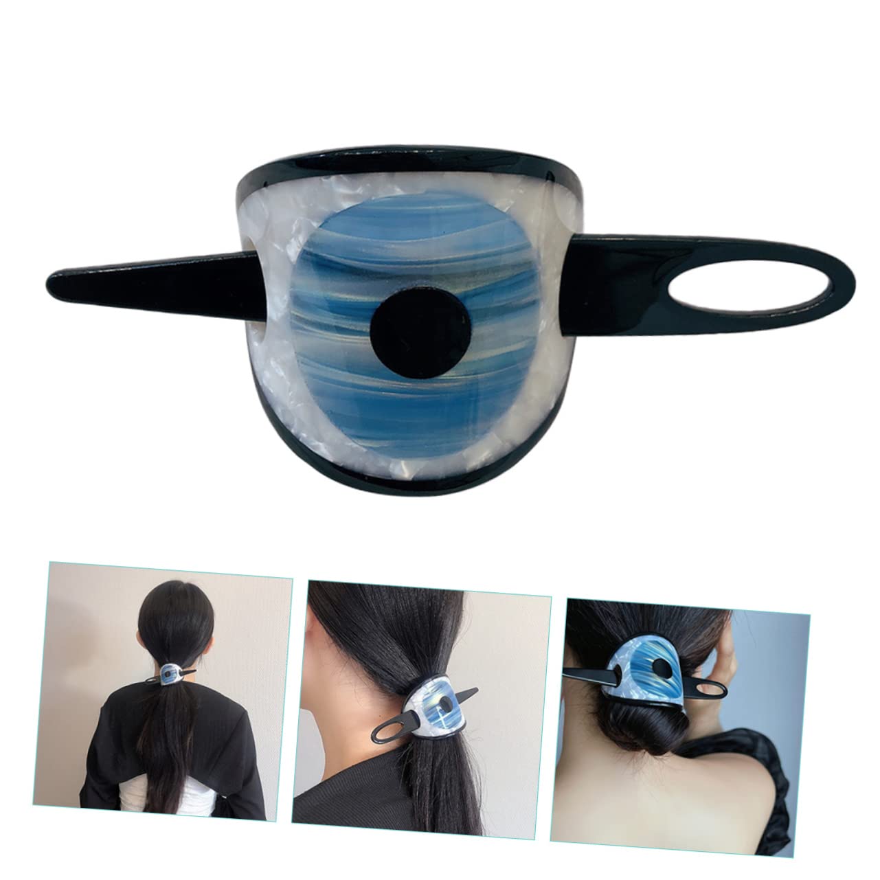 LALAFINA Elegant Retro Hair Stick - Ponytail Cuff, Bun Clip & French Hair Pin for Women | Hair Styling Accessories for Updo, Wedding, Party & Everyday Use