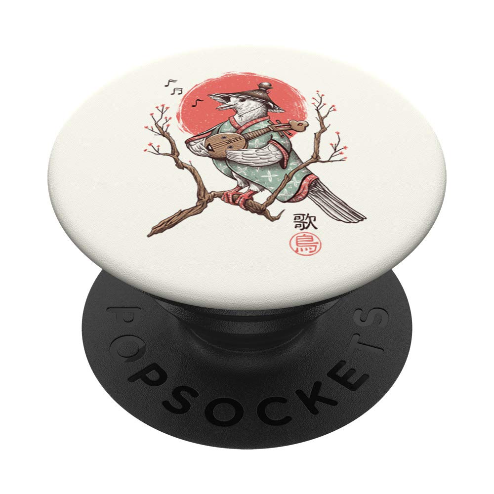 Song Bird PopSockets Grip and Stand for Phones & Tablets - Expandable Phone Holder with Secure Grip for iPhone, Samsung, iPad - Perfect for Selfies, Video Calls, and Hands-Free Viewing