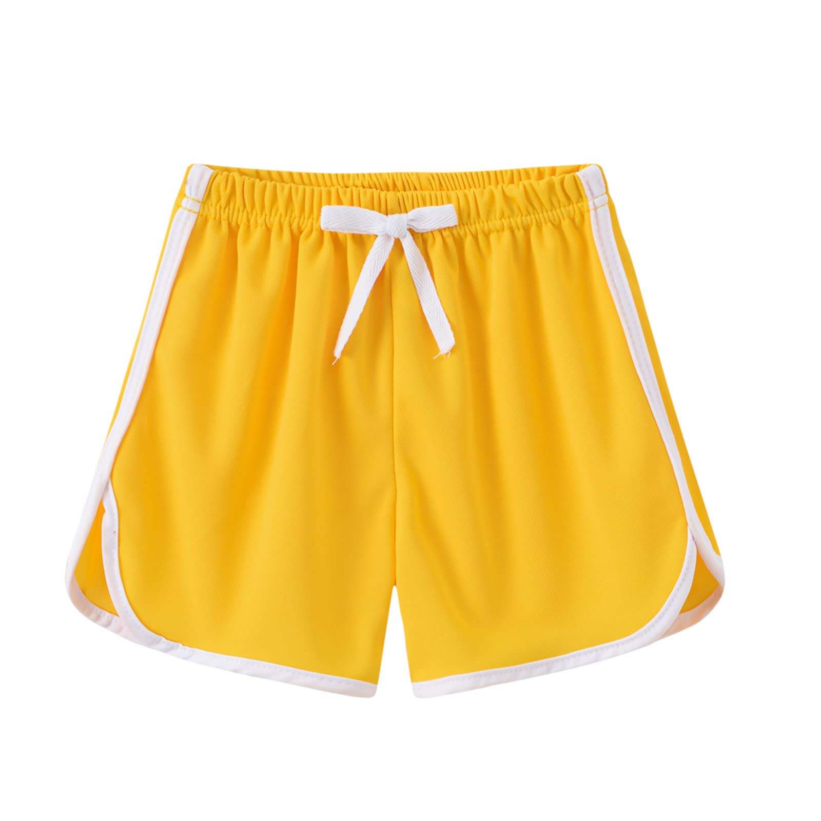Skirtsvest Toddler Boys Girls Solid Sport Shorts - Kids Summer Beach Shorts for Casual Holiday, Playground, and Outdoor Adventures
