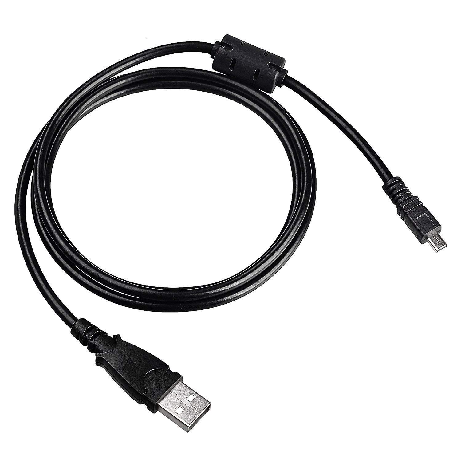FujiFilm Finepix AX500 L30 C10 C20 J30 USB Cable - 2-in-1 Data Sync & Charging Cord (5ft Extra Long) - Compatible with FujiFilm Digital Cameras | Perfect for Travel, Photography & Backup