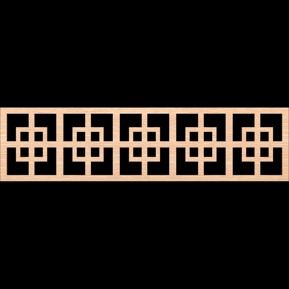 Cambridge Fretwork Moulding - Decorative Wood Trim for Home & Furniture | Perfect for DIY Projects, Wall Paneling, and Cabinet Accents