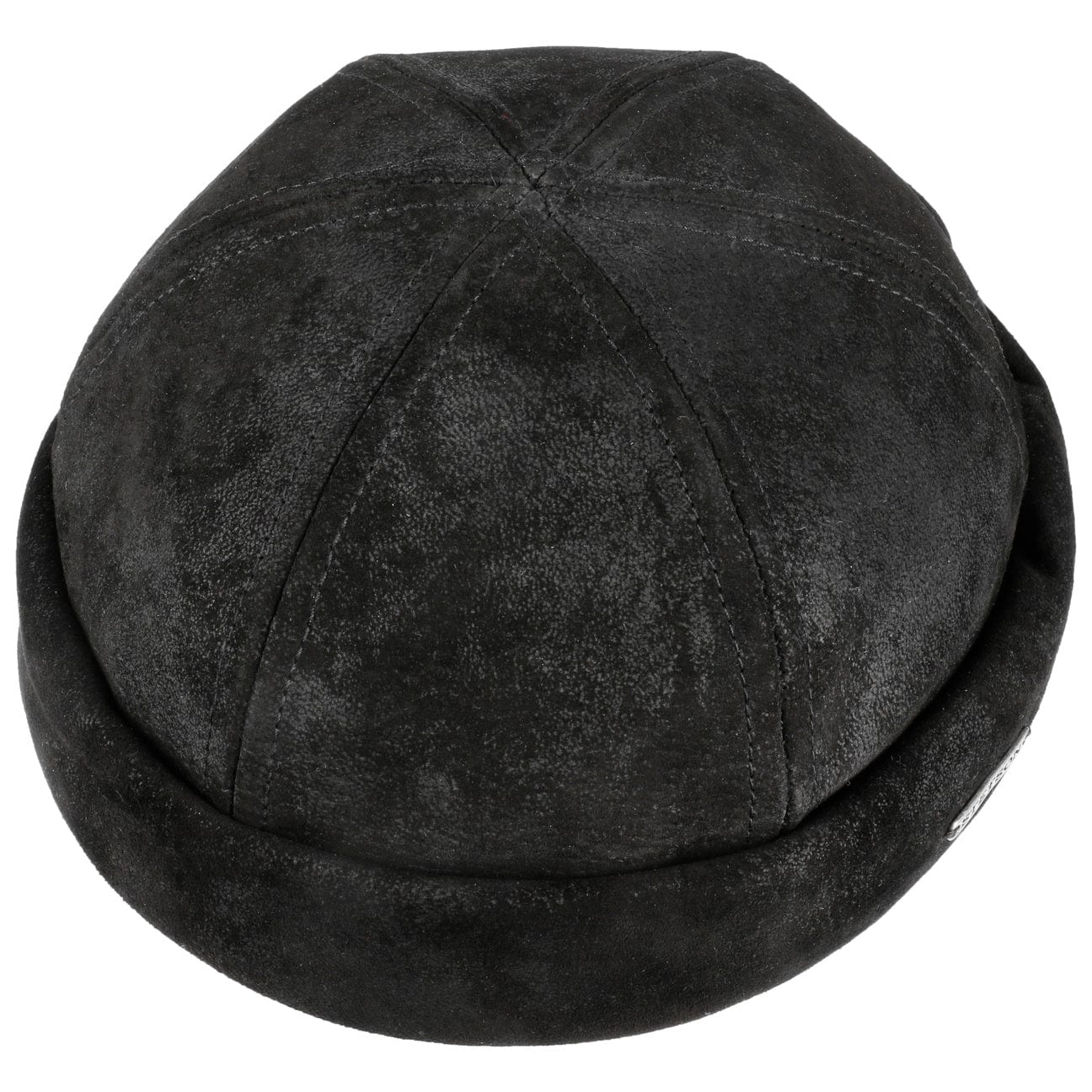 Stetson Pigskin Docker Hat for Men - Premium Leather Cowboy Hat for Outdoor, Rodeo, and Western Fashion