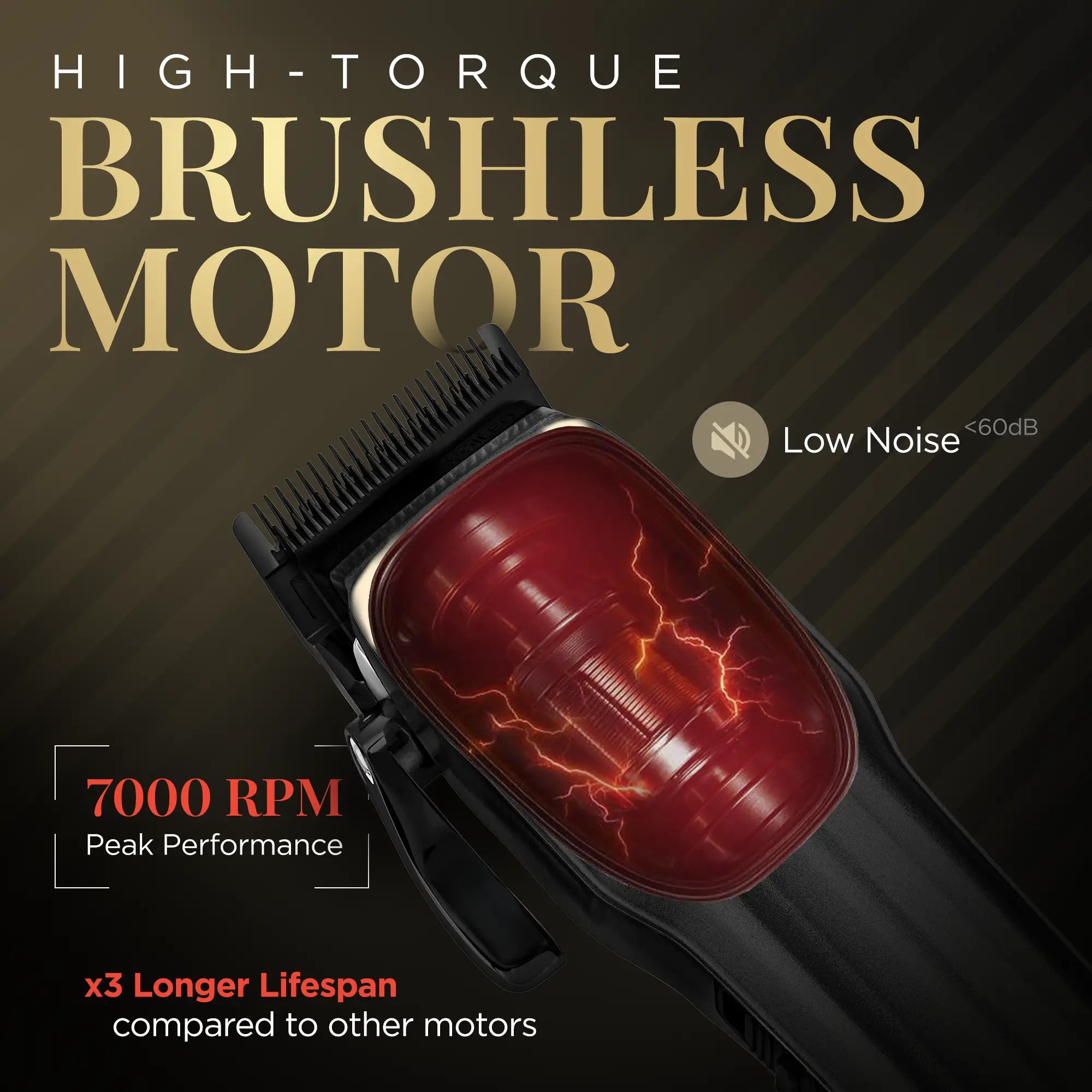Fusion Clipper Hair Trimmer - Professional Cordless Hair Clipper for Men & Women - Perfect for Home Haircuts, Beard Trimming & Grooming