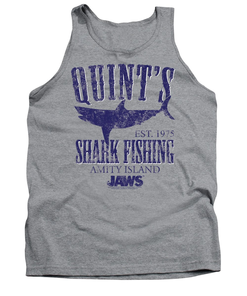 Jaws Quint's Unisex Adult Tank Top for Men & Women - Casual Summer Wear, Beach Outfits, Movie Fan Gifts
