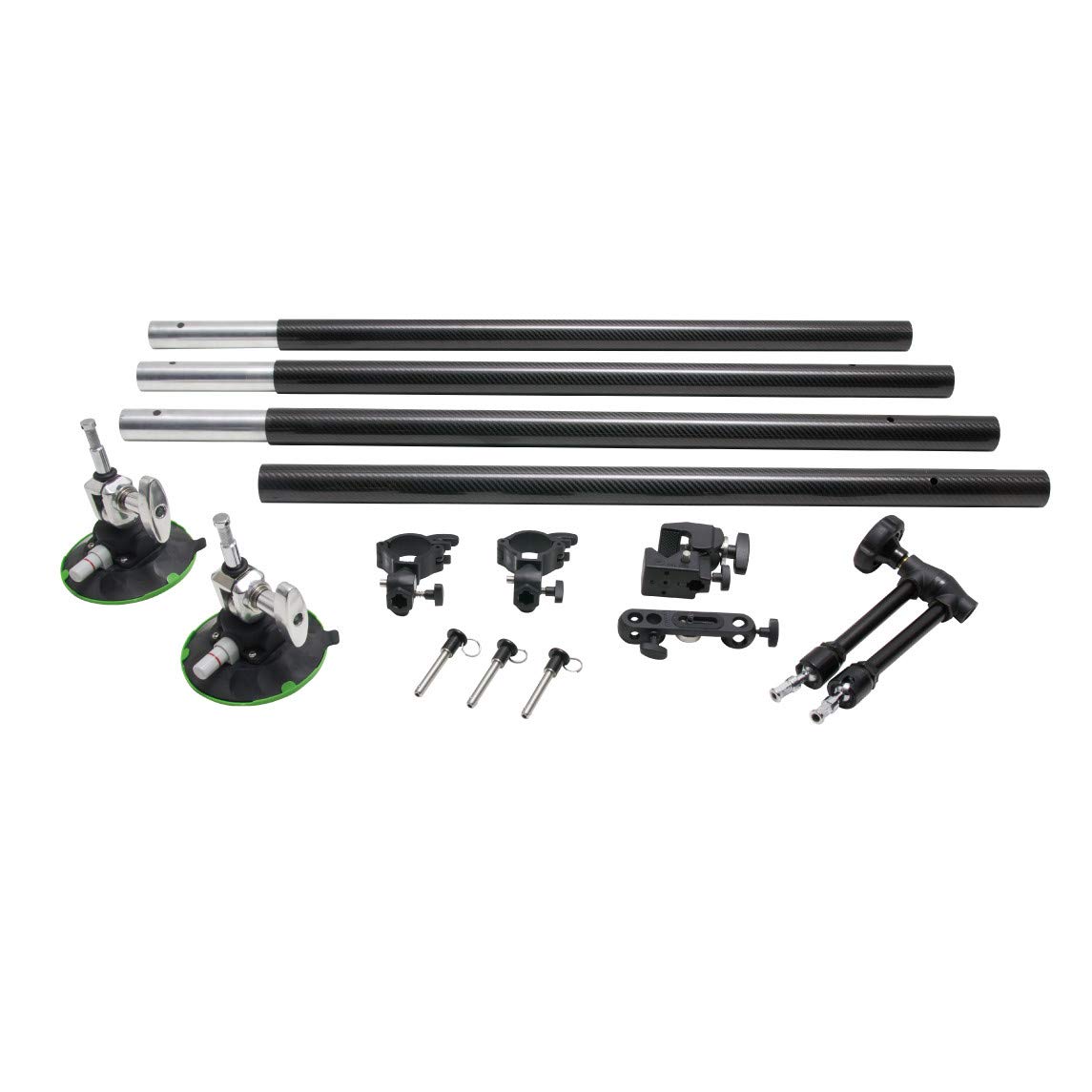 Kupo Car Rig Shot Kit (KG087611) - Professional Vehicle Photography Equipment for Filmmakers & Photographers - Perfect for Action Shots, Commercials & Movie Scenes