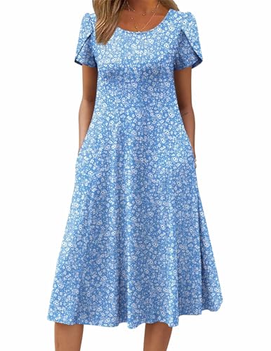 Light Blue Floral