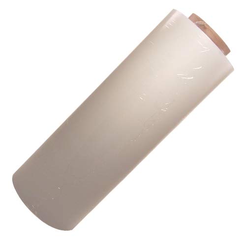 TapePlanet Clear Blown Hand Stretch Wrap Film - 15 Inch x 80 Gauge x 1500 Feet (4 Rolls per Case) - Perfect for Moving, Shipping & Pallet Wrapping
