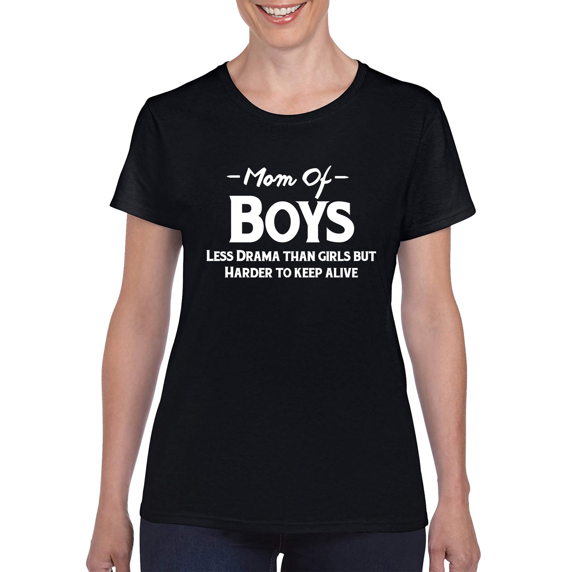 Funny Mom T-Shirt for Boys - Sarcastic Mother's Day Gift for Women