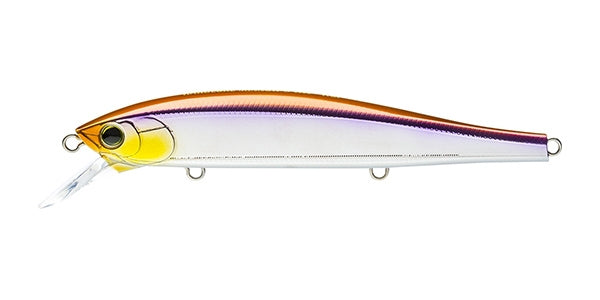 Duel Hardcore Minnow Flat 110SP Fishing Lure - 110MM (4 3/8 Inch) Topwater Bait for Bass, Trout & Walleye - Perfect for Freshwater & Saltwater Fishing