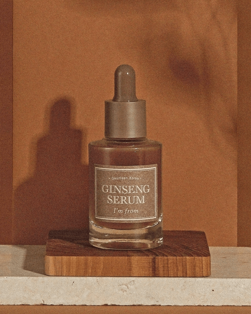 I'm From Ginseng Serum - Korean Anti-Aging Face Serum with Natural Ginseng Extract for Hydration & Wrinkle Reduction - Perfect for Night Skincare Routine & Daily Moisturizing