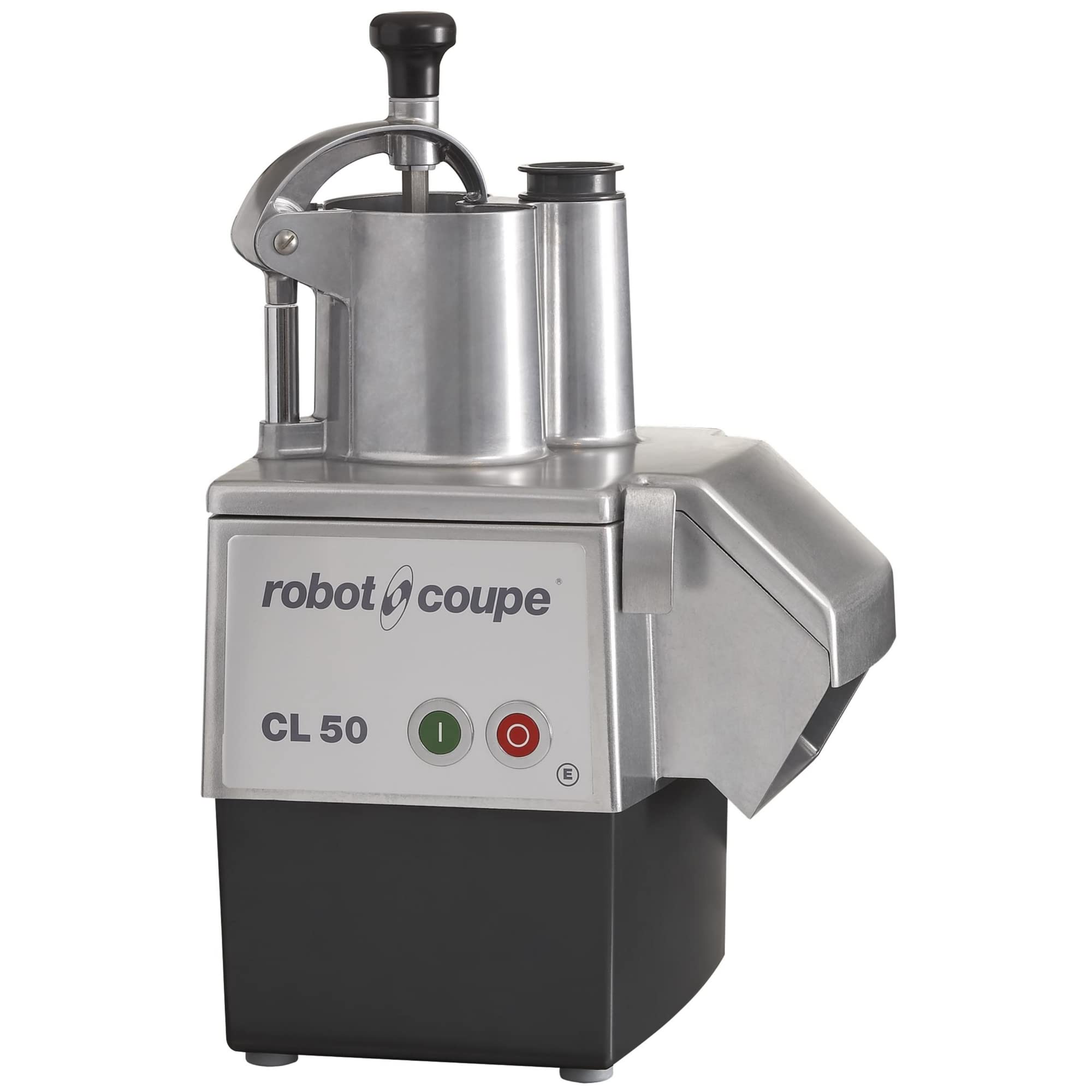 Robot Coupe CL50 Commercial Food Processor - Single-Speed Cutter Mixer with Continuous Feed & Side Discharge (120V, Discs Not Included) - Perfect for Restaurants, Catering & Large-Scale Food Preparation