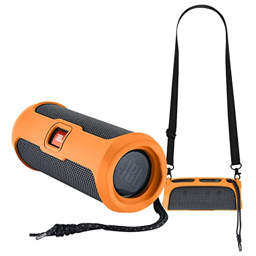 Orange silicone case