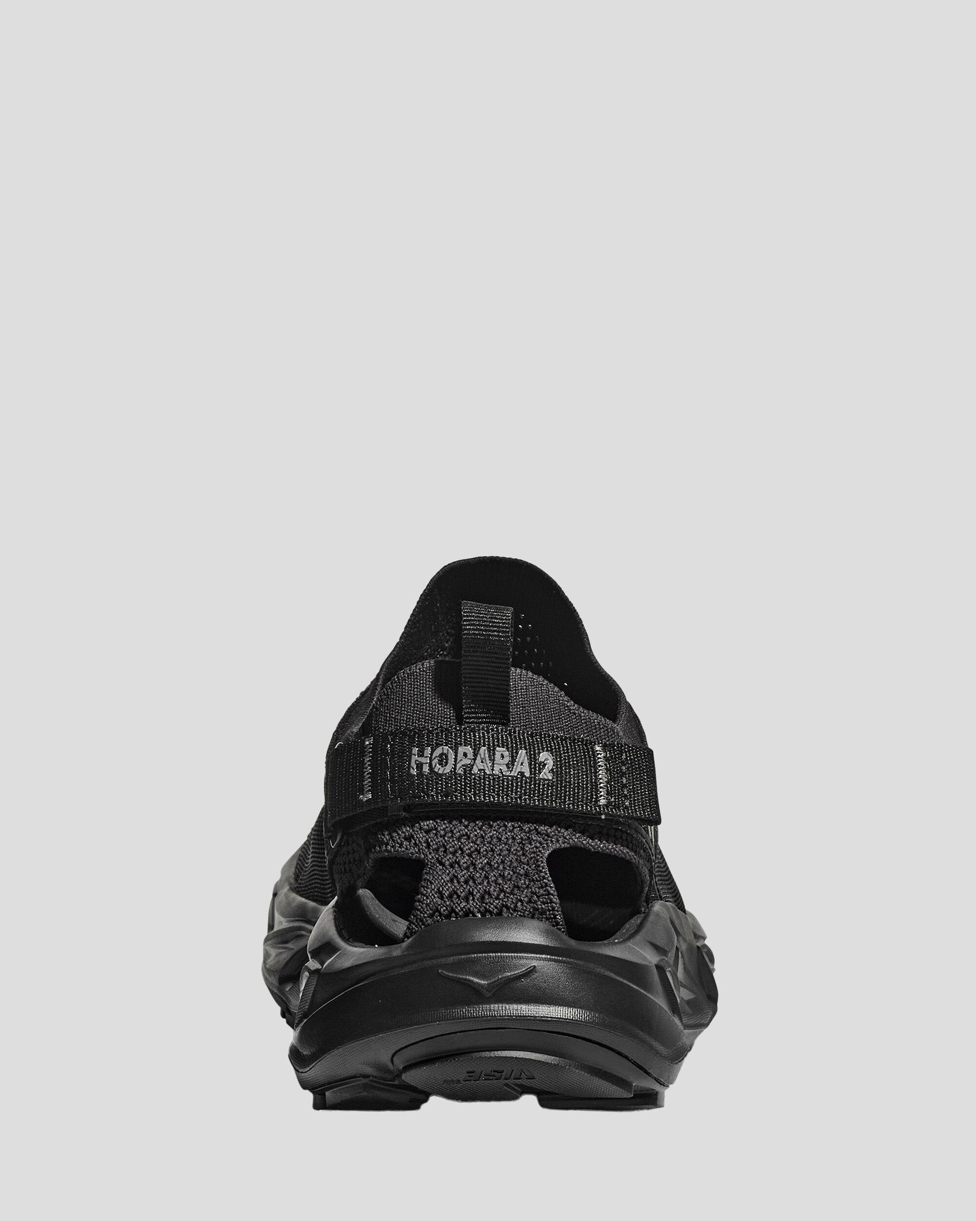 Hoka Hopara Men's Sandals - Lightweight & Comfortable Black Water Shoes for Hiking, Beach & Outdoor Adventures