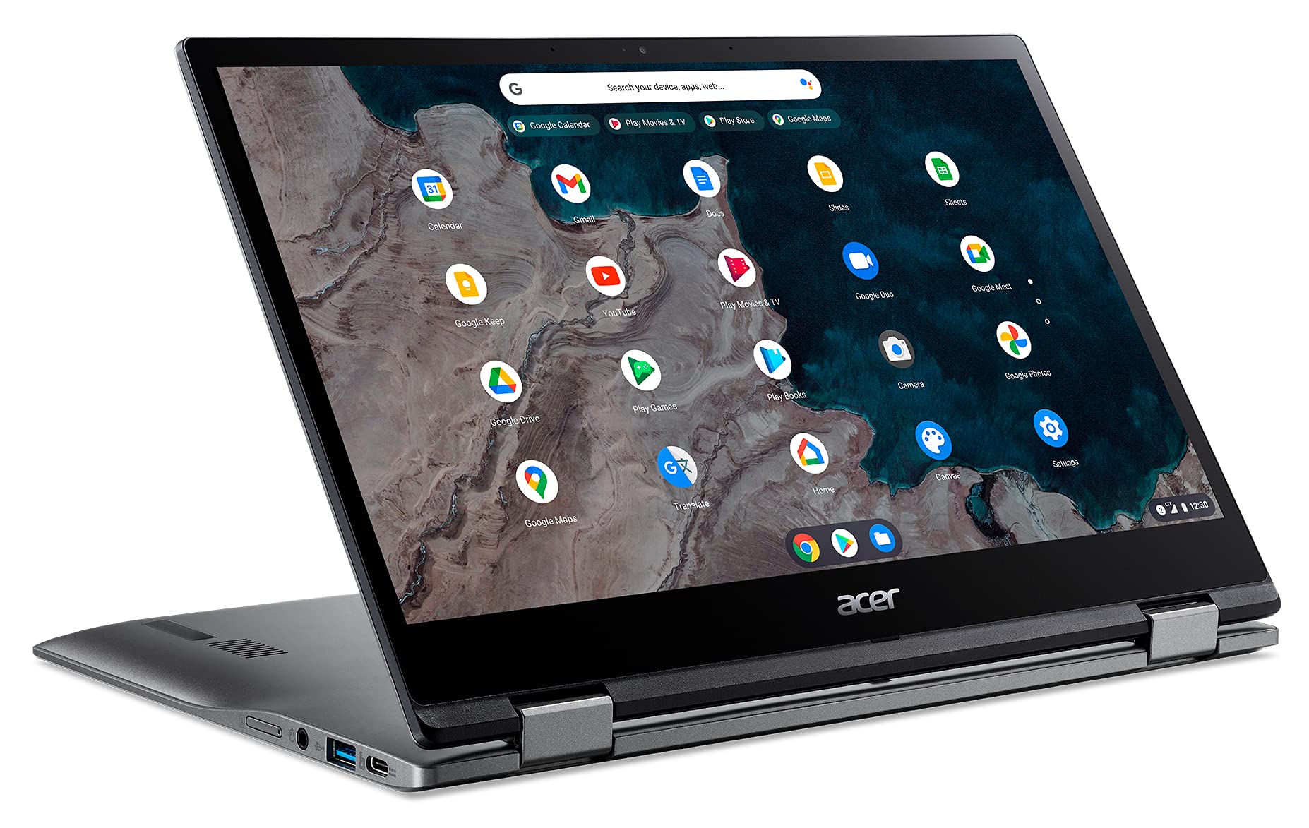Acer Chromebook Spin 513 2-in-1 Laptop - Qualcomm Snapdragon 7c Processor, 13.3