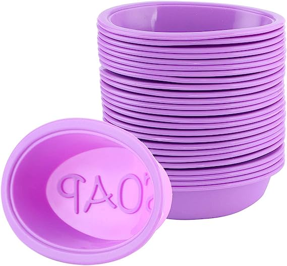 80g Oval Silicone Soap Mold - Single Cavity Soap Making Kit for DIY Handmade Soaps, Candles & Bath Bombs - Perfect for Home Crafting, Gift Making & Spa Products