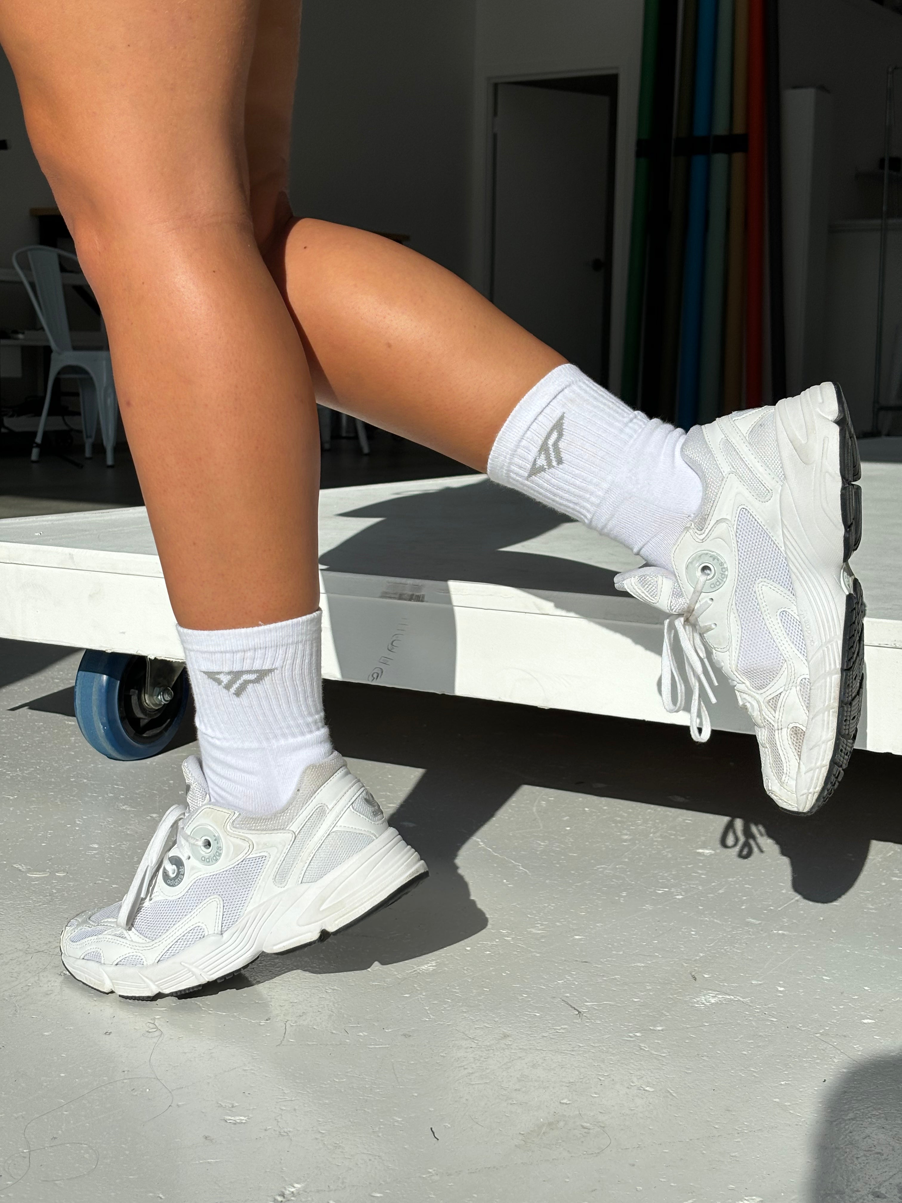 KTP SOCKS Grey Logo - Comfortable & Stylish Unisex Socks for Men & Women - Perfect for Casual Wear, Sports & Everyday Use